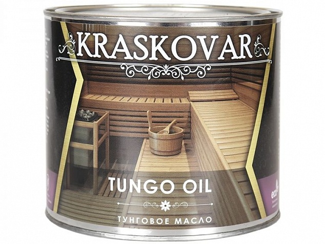 Масло Тунговое для древесины Kraskovar Tungo Oil 0,75л